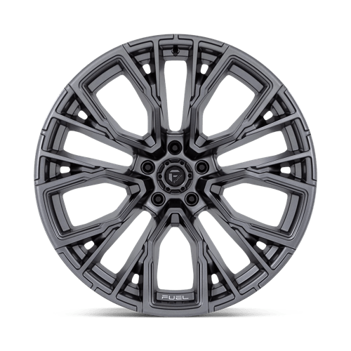 Fuel D848 Rebar Matte Gunmetal 1-Piece Wheels