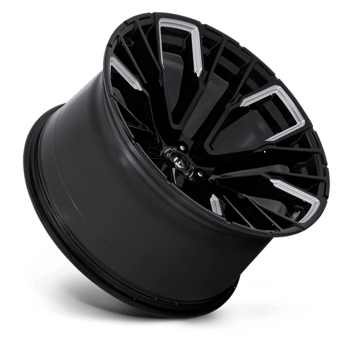 Fuel D849 Rebar Gloss Black Milled 1-Piece Wheels