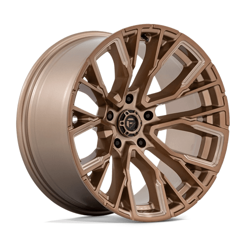 Fuel D850 Rebar Platinum Bronze Milled 1-Piece Wheels