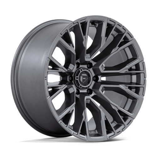 Fuel D848 Rebar Matte Gunmetal 1-Piece Wheels