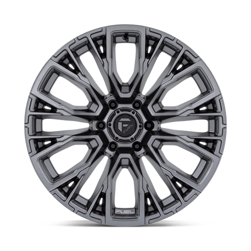 Fuel D848 Rebar Matte Gunmetal 1-Piece Wheels