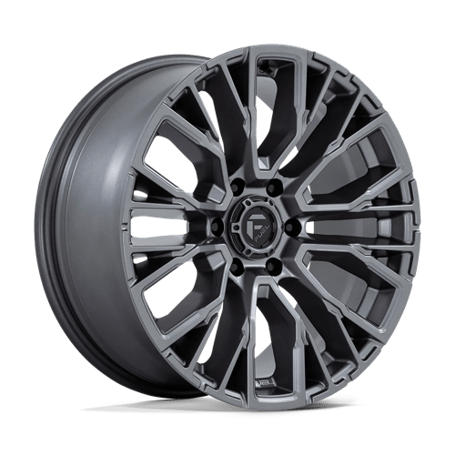 Fuel D848 Rebar Matte Gunmetal 1-Piece Wheels