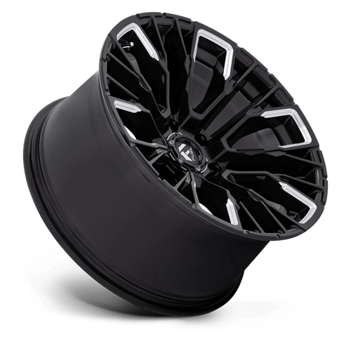 Fuel D849 Rebar Gloss Black Milled 1-Piece Wheels