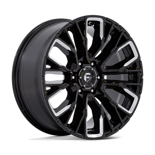 Fuel D849 Rebar Gloss Black Milled 1-Piece Wheels