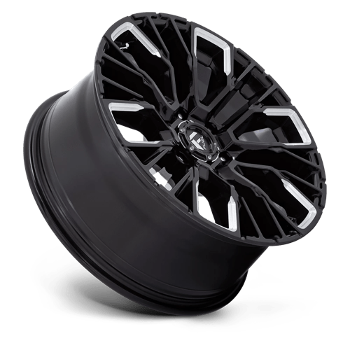 Fuel D849 Rebar Gloss Black Milled 1-Piece Wheels