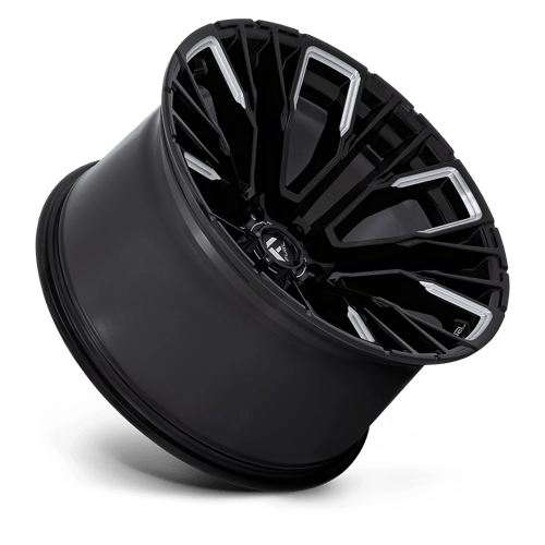 Fuel D849 Rebar Gloss Black Milled 1-Piece Wheels