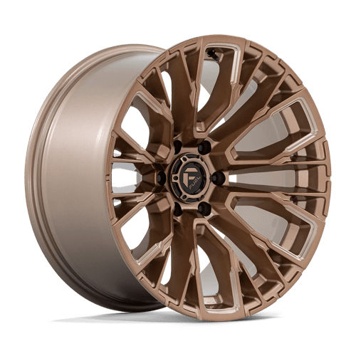 Fuel D850 Rebar Platinum Bronze Milled 1-Piece Wheels