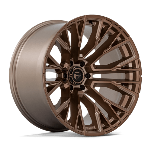 Fuel D850 Rebar Platinum Bronze Milled 1-Piece Wheels