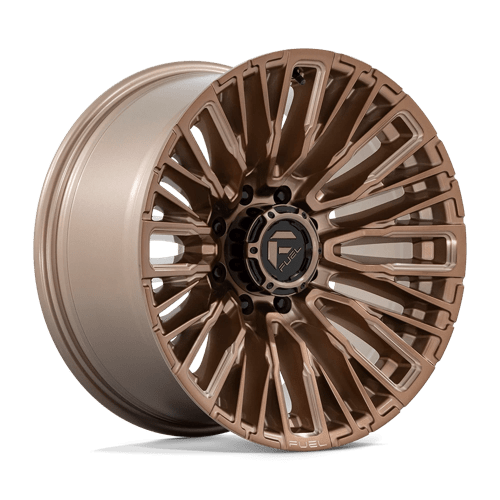 Fuel D850 Rebar Platinum Bronze Milled 1-Piece Wheels