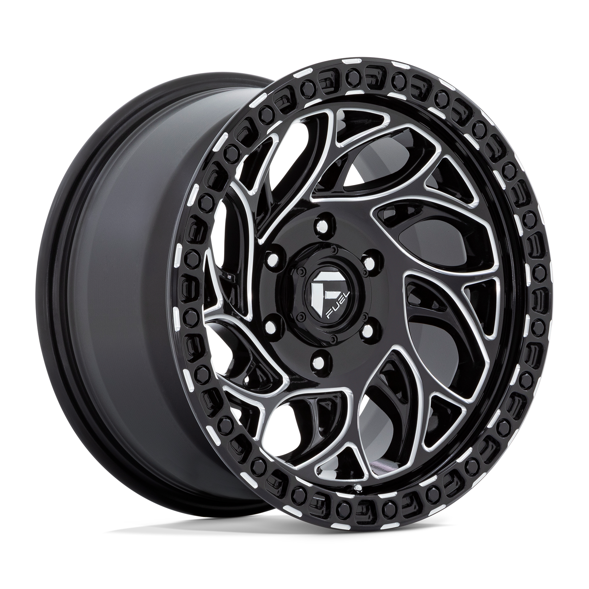 Fuel Off-Road D840 Runner OR Gloss Black Milled Wheels