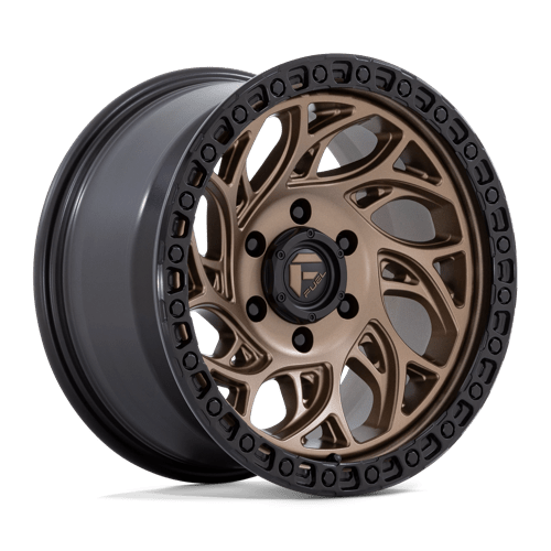 Fuel Off-Road D841 Runner OR Bronze With Black Ring Wheels