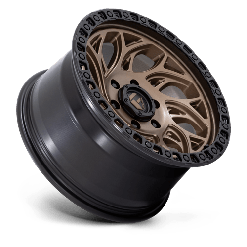 Fuel Off-Road D841 Runner OR Bronze With Black Ring Wheels