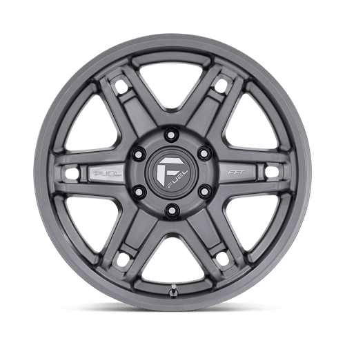 Fuel D838 Slayer Matte Gunmetal 1-Piece Wheels