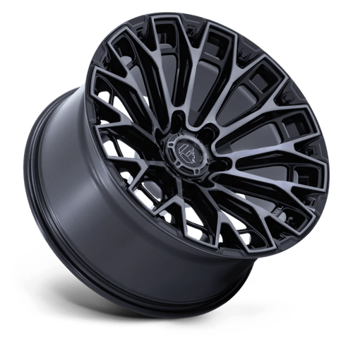 Fuel Off-Road FC882 Trax Gloss Black Machined Face DTCC Wheels, Cast Aluminum