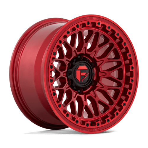 Fuel D758 Trigger Candy Red 1-Piece Wheels