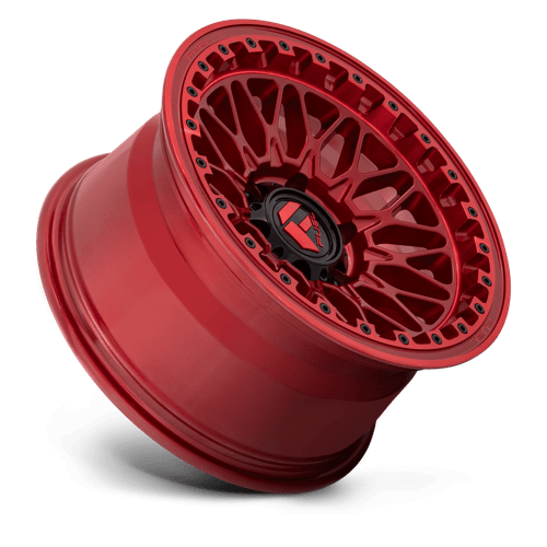 Fuel D758 Trigger Candy Red 1-Piece Wheels