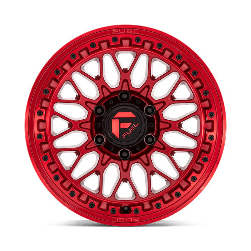 Fuel D758 Trigger Candy Red 1-Piece Wheels