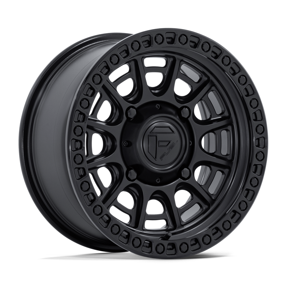 Fuel Off-Road FV832 Cycle UTV Matte Black with Gloss Black Lip Wheels, Cast Aluminum