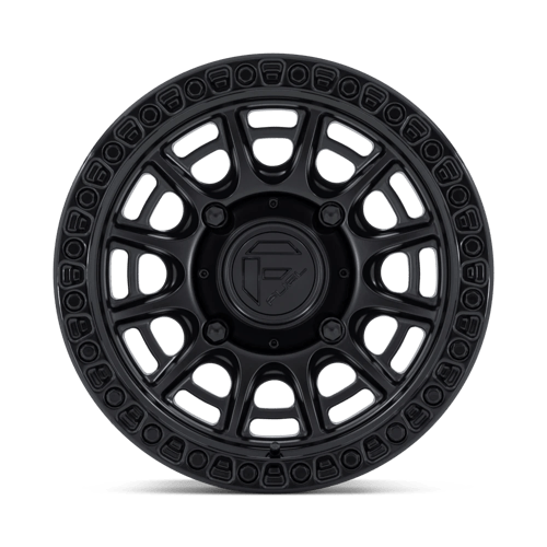 Fuel Off-Road FV832 Cycle UTV Matte Black with Gloss Black Lip Wheels, Cast Aluminum