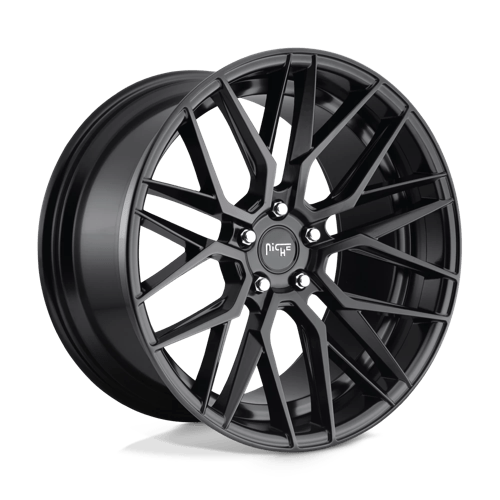 Niche M190 Gamma Matte Black 1-Piece Wheels