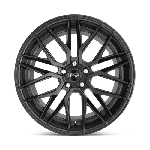 Niche M190 Gamma Matte Black 1-Piece Wheels