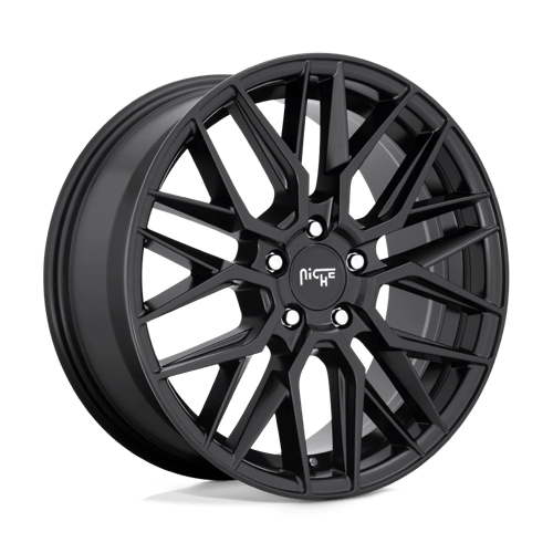 Niche M190 Gamma Matte Black 1-Piece Wheels