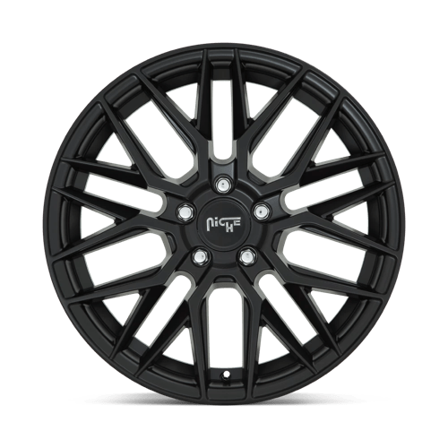 Niche M190 Gamma Matte Black 1-Piece Wheels