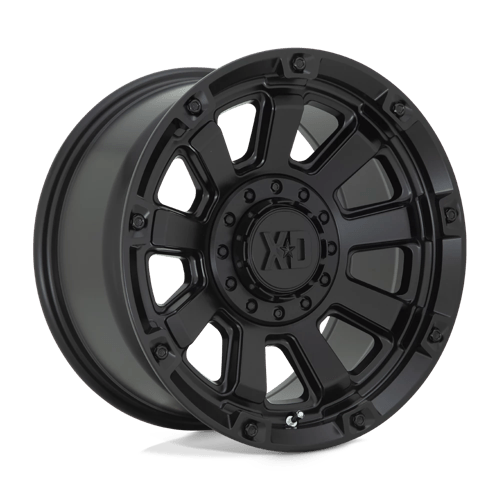 KMC XD852 Gauntlet Satin Black Wheels