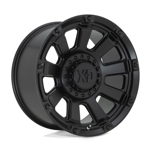 KMC XD852 Gauntlet Satin Black Wheels