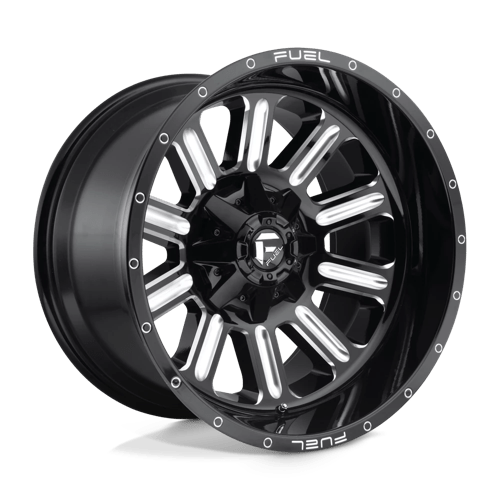 Fuel D620 Hardline Gloss Black Milled 1-Piece Wheels