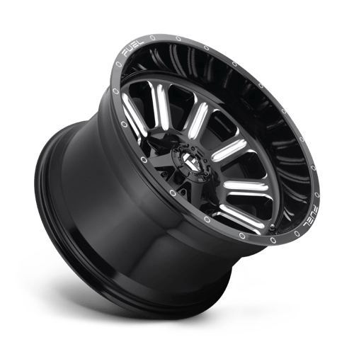 Fuel D620 Hardline Gloss Black Milled 1-Piece Wheels