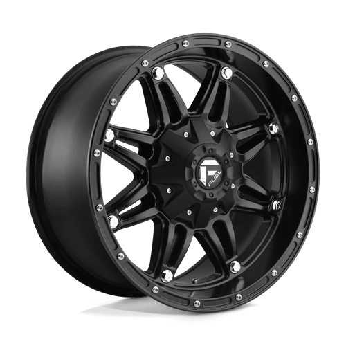 Fuel D531 Hostage Matte Black 1-Piece Wheels