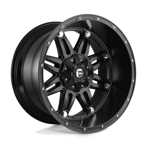 Fuel D531 Hostage Matte Black 1-Piece Wheels