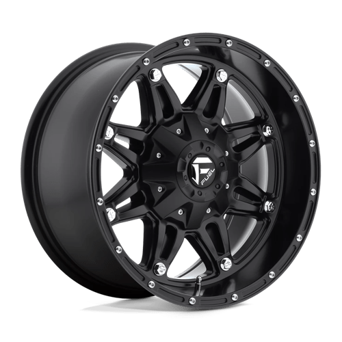 Fuel D531 Hostage Matte Black 1-Piece Wheels