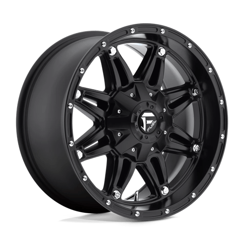 Fuel D531 Hostage Matte Black 1-Piece Wheels