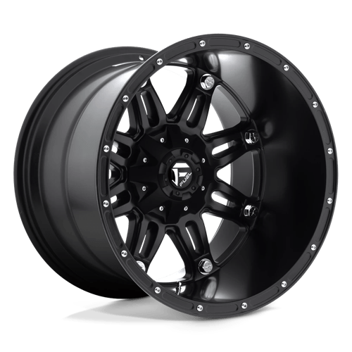 Fuel D531 Hostage Matte Black 1-Piece Wheels