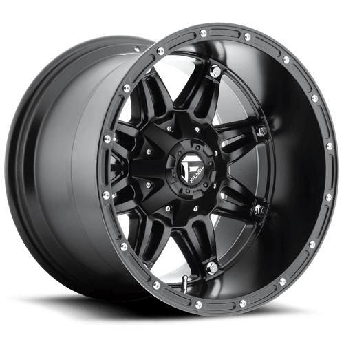 Fuel D531 Hostage Matte Black 1-Piece Wheels