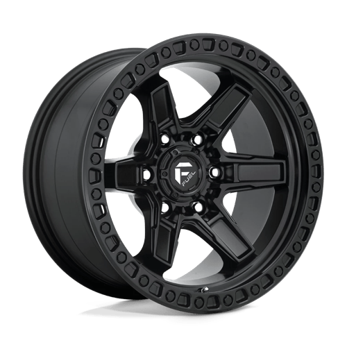 Fuel D697 Kicker Matte Black 1-Piece Wheels