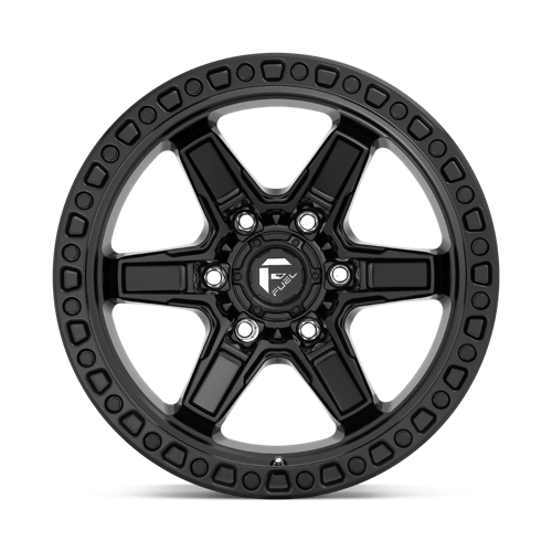 Fuel D697 Kicker Matte Black 1-Piece Wheels