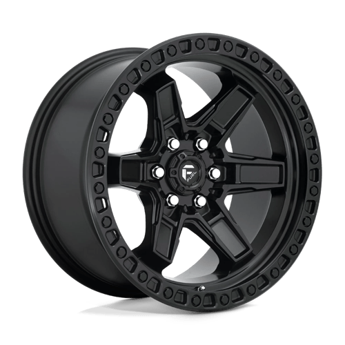 Fuel D697 Kicker Matte Black 1-Piece Wheels