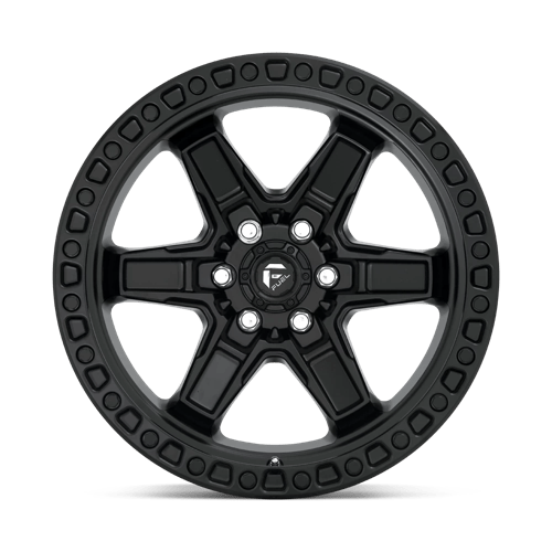 Fuel D697 Kicker Matte Black 1-Piece Wheels