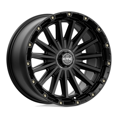 KMC KM102 Signal Satin Black Wheels