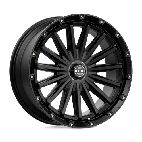 KMC KM102 Signal Satin Black Wheels