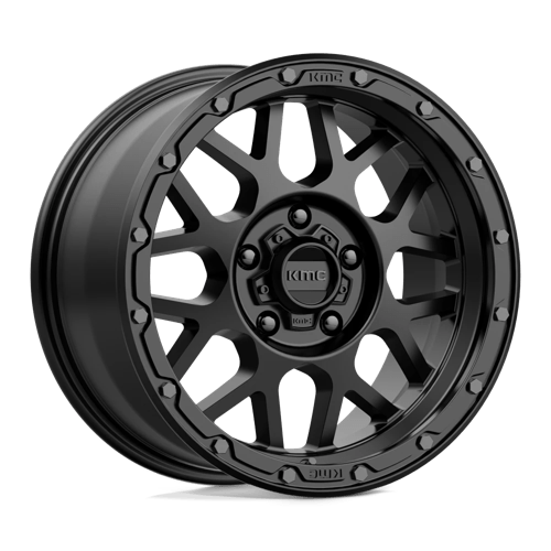 KMC KM535 Grenade Off-Road Matte Black Wheels