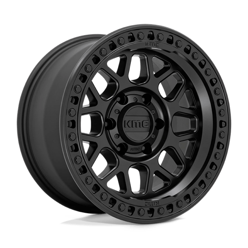 KMC KM549 GRS Satin Black Wheels