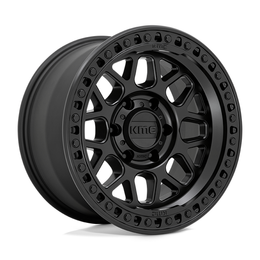 KMC KM549 GRS Satin Black Wheels, Cast Aluminum