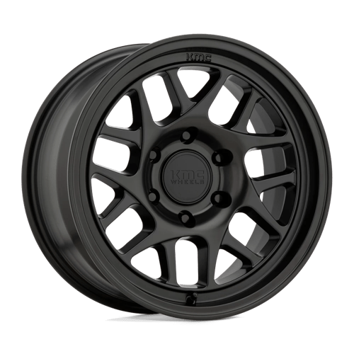 KMC KM717 Bully Ol Satin Black Wheels