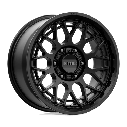 KMC KM722 Technic Satin Black Wheels