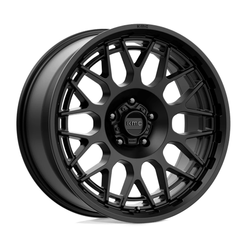 KMC KM722 Technic Satin Black Wheels