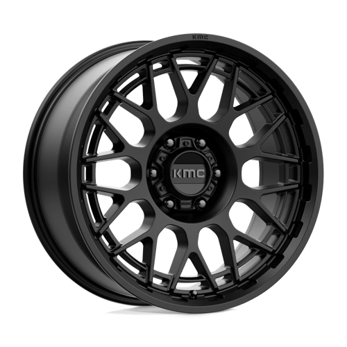 KMC KM722 Technic Satin Black Wheels